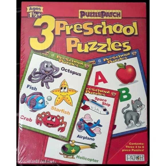 Puzzle Patch 3 Preschool Puzzles - Picture 1 of 2